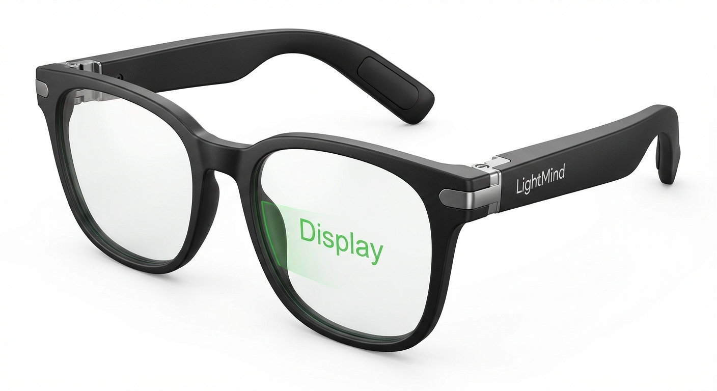 LightMind Display wearable device